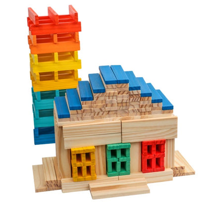 Wooden Archimedes blocks，Creative Toys，Gifts