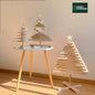 Handmade Wooden Christmas Tree Natural EcoXmasChristmasTree