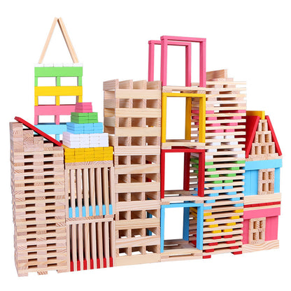 Wooden Archimedes blocks，Creative Toys，Gifts