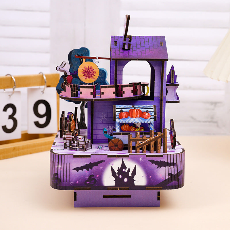 Halloween Music Box, Gifts, puzzle toys