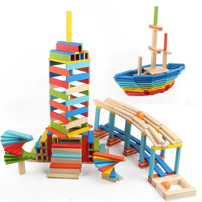 Wooden Archimedes blocks，Creative Toys，Gifts