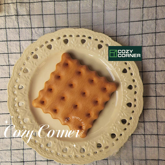 Wooden Cookie Coaster Set (4PCS)