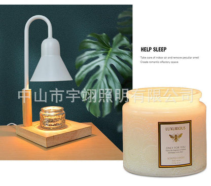 Candle Warmer Lamp with Timer, Compatible with Jar Candles, Metal Top Dimmable Candle Warmer