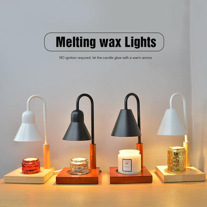 Candle Warmer Lamp with Timer, Compatible with Jar Candles, Metal Top Dimmable Candle Warmer