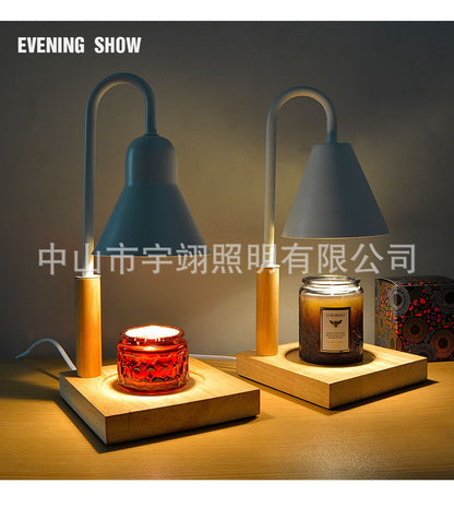 Candle Warmer Lamp with Timer, Compatible with Jar Candles, Metal Top Dimmable Candle Warmer