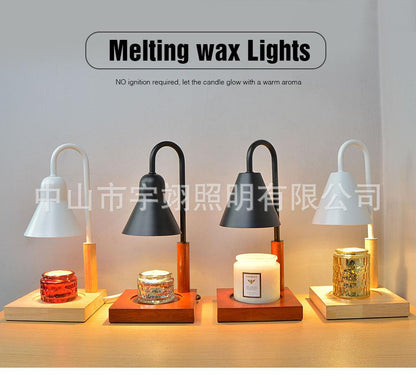 Candle Warmer Lamp with Timer, Compatible with Jar Candles, Metal Top Dimmable Candle Warmer