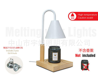 Candle Warmer Lamp with Timer, Compatible with Jar Candles, Metal Top Dimmable Candle Warmer