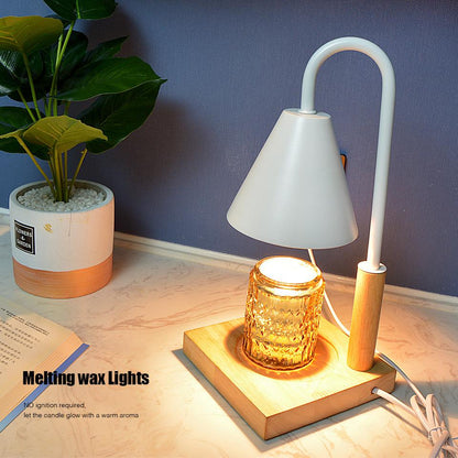 Candle Warmer Lamp with Timer, Compatible with Jar Candles, Metal Top Dimmable Candle Warmer