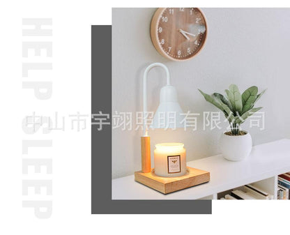 Candle Warmer Lamp with Timer, Compatible with Jar Candles, Metal Top Dimmable Candle Warmer