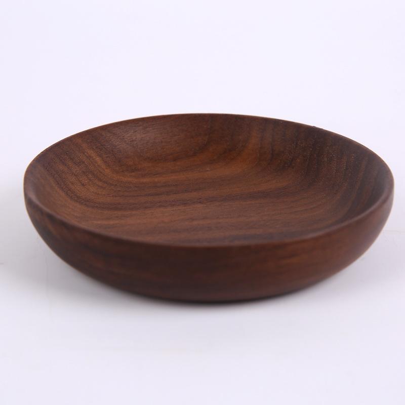 Stunning Walnut Wooden Serving Tray - Durable, Easy to Clean, and Portable for Home Decor and Kitchen Accessories, Perfect for Serving, Displaying, and Storing Food, Drinks