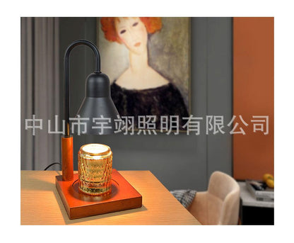 Candle Warmer Lamp with Timer, Compatible with Jar Candles, Metal Top Dimmable Candle Warmer